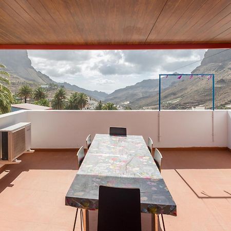 Lightbooking Gadi House Tasarte Terraza Y Barbacoa المظهر الخارجي الصورة